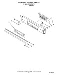 Diagram for 09 - Control Panel Parts