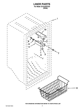 Diagram for EV181FZTQ10