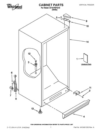 Diagram for EV181FZTQ10