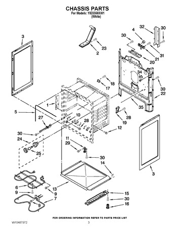 Diagram for YIES350XW1