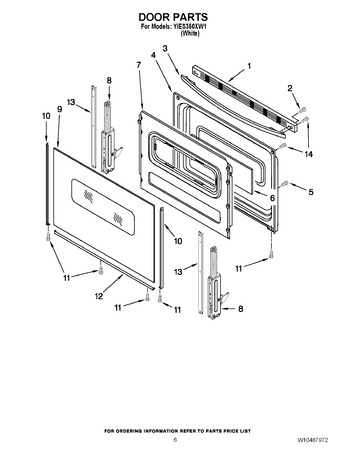 Diagram for YIES350XW1