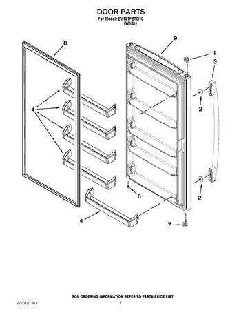 Diagram for EV181FZTQ10