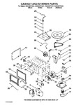 Diagram for 06 - Cabinet And Stirrer Parts