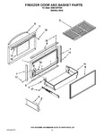 Diagram for 08 - Freezer Door And Basket Parts