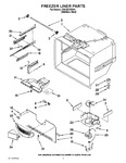 Diagram for 02 - Freezer Liner Parts