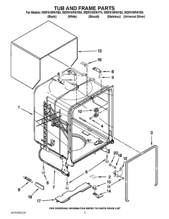 Diagram for WDF510PAYT4