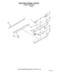 Diagram for 02 - Control Panel Parts