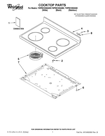 Diagram for YWFE510S0AS0