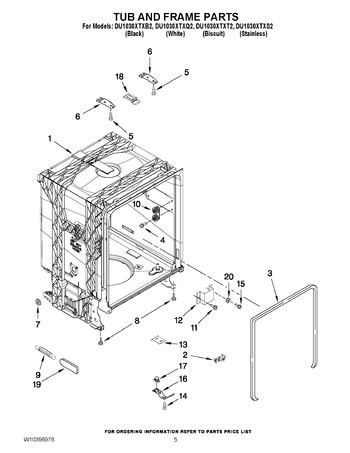 Diagram for DU1030XTXS2