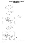 Diagram for 05 - Refrigerator Shelf Parts