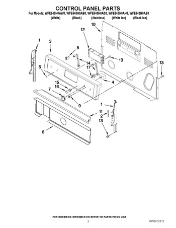 Diagram for WFE540H0AS0