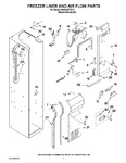 Diagram for 07 - Freezer Liner And Air Flow Parts