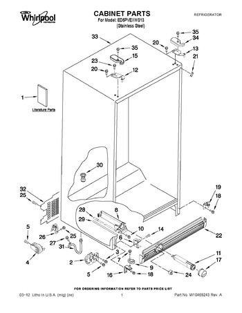 Diagram for ED5PVEXWS13