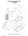 Diagram for 11 - Lower Unit And Tube Parts