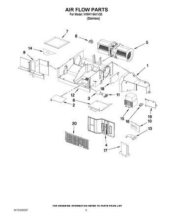 Diagram for WMH1164XVS3