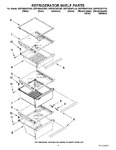 Diagram for 03 - Refrigerator Shelf Parts