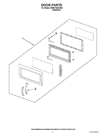 Diagram for WMH1164XWS5