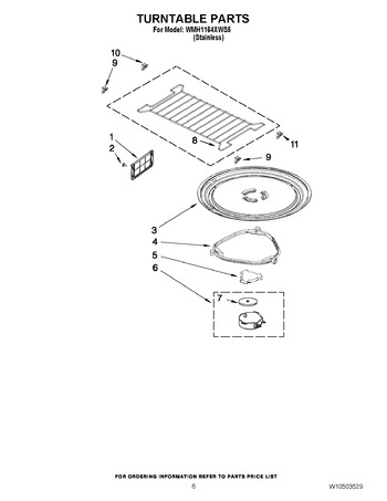 Diagram for WMH1164XWS5