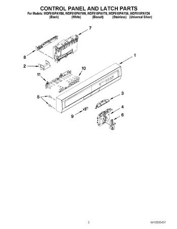 Diagram for WDF510PAYD6