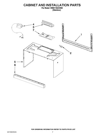 Diagram for WMH1164XWS5