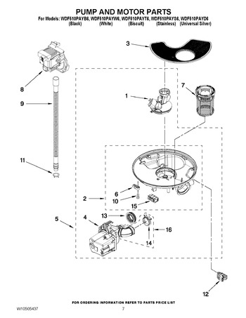 Diagram for WDF510PAYB6