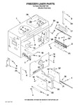 Diagram for 05 - Freezer Liner Parts