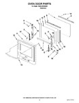 Diagram for 03 - Oven Door Parts