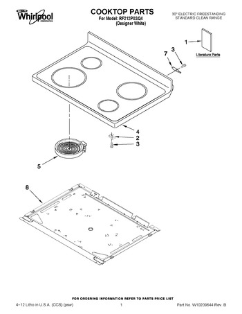 Diagram for RF212PXSQ4