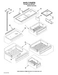 Diagram for 06 - Shelf Parts