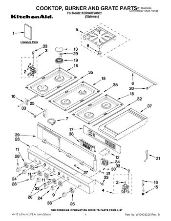 Diagram for KDRS483VSS02