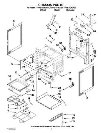 Diagram for YWFE710H0AW0