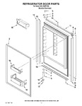 Diagram for 07 - Refrigerator Door Parts