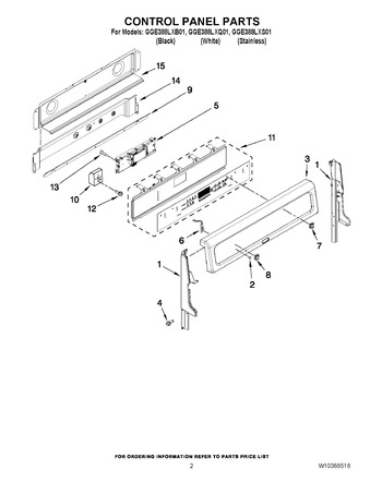 Diagram for GGE388LXQ01