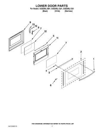 Diagram for GGE388LXQ01