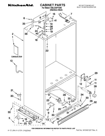 Diagram for KBLC36FTS06