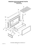 Diagram for 08 - Freezer Door And Basket Parts