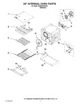 Diagram for 09 - 30`` Internal Oven Parts