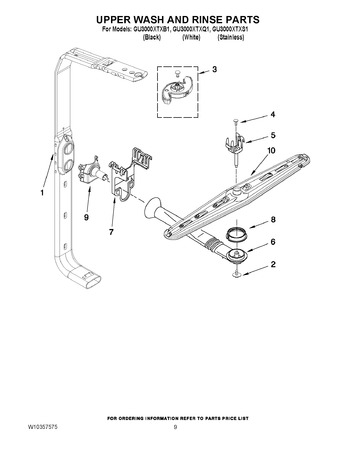 Diagram for GU3000XTXS1