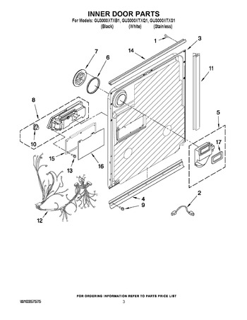 Diagram for GU3000XTXB1