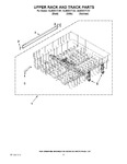 Diagram for 09 - Upper Rack And Track Parts