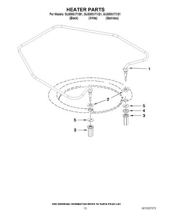 Diagram for GU3000XTXB1