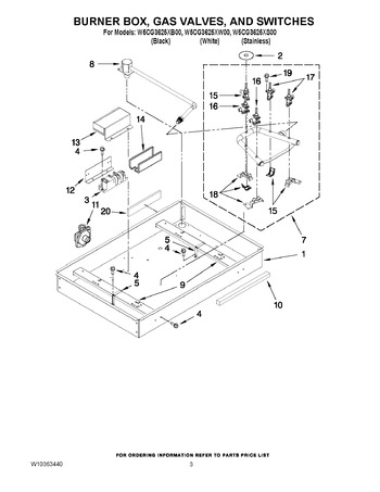 Diagram for W5CG3625XB00