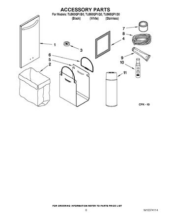 Diagram for TU950QPXB0