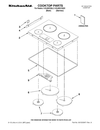 Diagram for KICU500XBL0