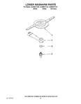 Diagram for 11 - Lower Washarm Parts