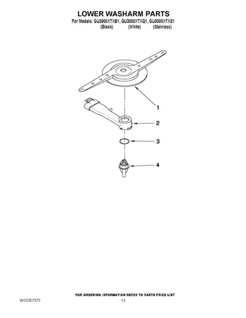 Diagram for GU3000XTXS1