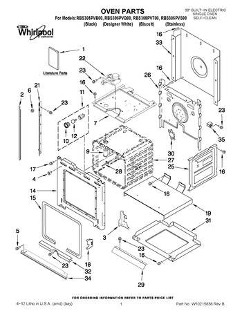 Diagram for RBS305PVQ00