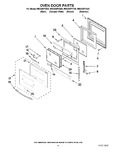 Diagram for 03 - Oven Door Parts