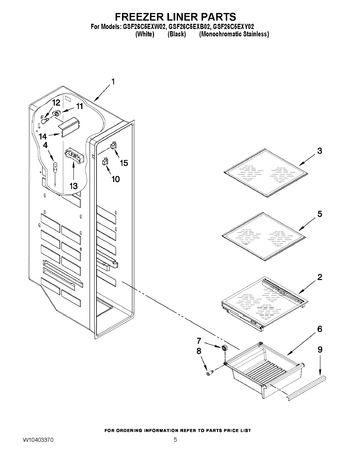 Diagram for GSF26C5EXY02