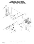 Diagram for 08 - Dispenser Front Parts